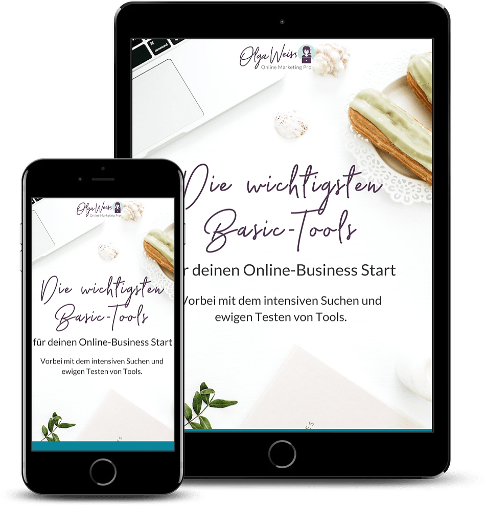 Freebie Die wichtigsten Basic Tools für dein Online-Business