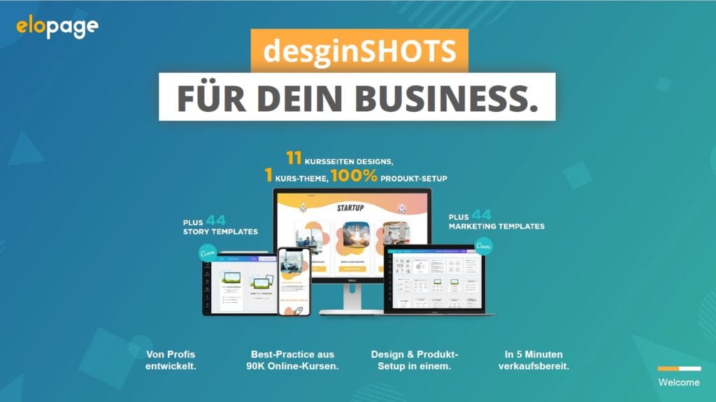 designShots - Vorlagen für dein Onlinebusiness und deine digitalen Produkte